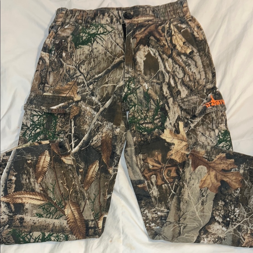 Youth HABIT Camo Cargo Pants - Medium (10)